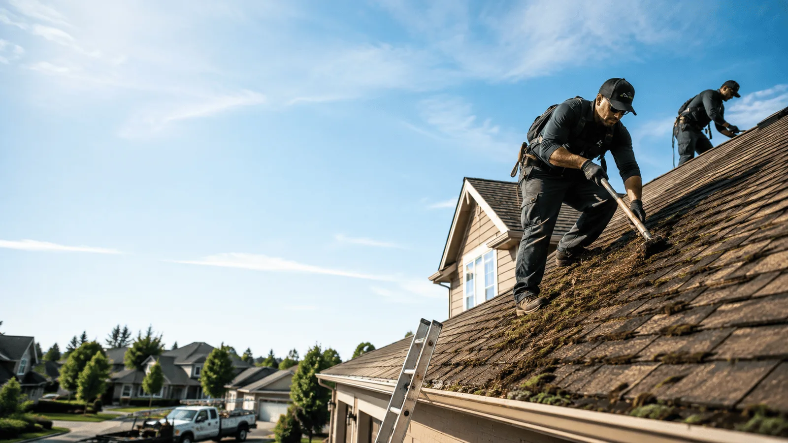 Roof Moss Removal in Wyocena, WI near me
